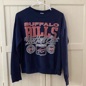Buffalo Bills Vintage Logo 7 Crewneck Sweatshirt